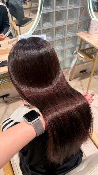 ロング カラー 🎀暖色カラー/ ハナ🎀のヘアスタイル