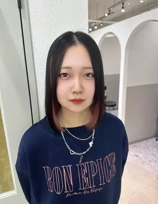 ミディアム カラー 🪞個室サロン/韓国 艶髪/keito🪞のヘアスタイル