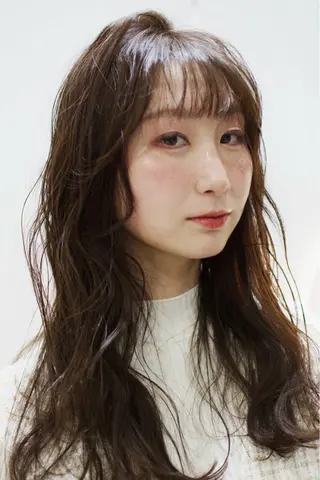 ロング カラー cana 札幌美容師レイヤーのヘアスタイル