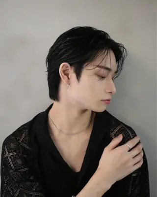 ショート パーマ メンズ 雪音/美髪縮毛矯正 /ニュアンスパーマのヘアスタイル