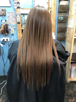 ロング 美魔女 美容師NAOのヘアスタイル