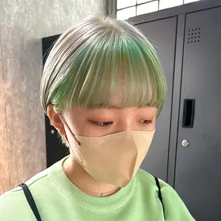 ショート TIDEHAIR SHIHOのヘアスタイル