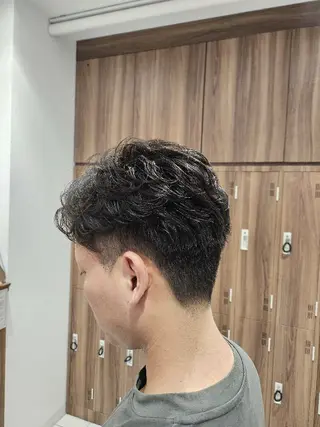 メンズ パーマ パーマ/縮毛矯正/ 韓国ヘア/副店長和田のヘアスタイル