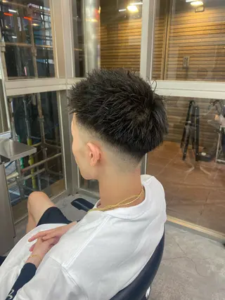 ショート パーマ メンズ 🔥漢髪特化メンズ マネージャーYUKIのヘアスタイル