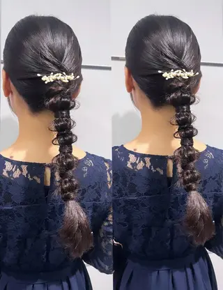 ロング ヘアアレンジ 🦄mimi🦄 艶髪/透明感/メンズのヘアスタイル