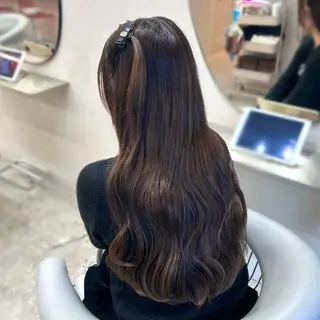 ロング 💘Rei💘新宿/ アレンジ/艶カラーのヘアスタイル
