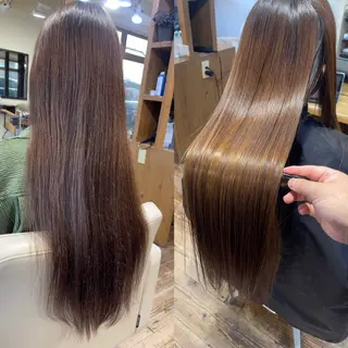 ロング ♦️髪質改善縮毛矯正 美髪💍谷口克也♦️のヘアスタイル