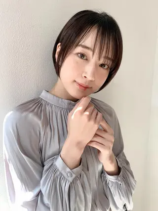 ショート 髪質改善☆ 縮毛矯正miyuのヘアスタイル