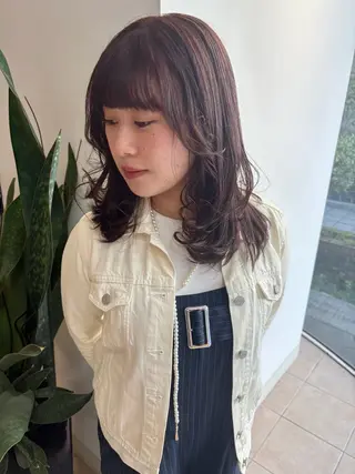 セミロング カラー SOL  smart salon所属・ひがし のののヘアスタイル