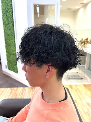 メンズ 鬼松沙弥 ❤︎メンズパーマのヘアスタイル