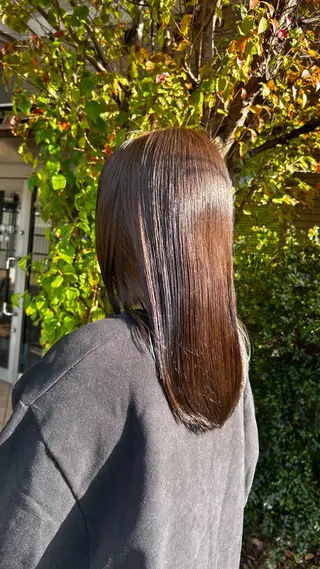 ロング 河田 日和のヘアスタイル