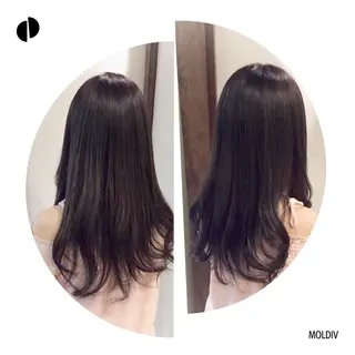 セミロング ロング カラー ✨縮毛矯正✨髪質改善 ナカシマ ユミのヘアスタイル