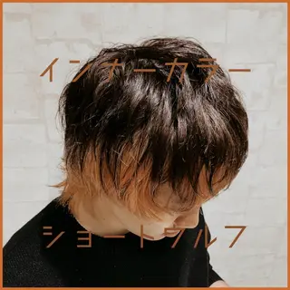 ショート カラー 美髪矯正 特化　川田のヘアスタイル