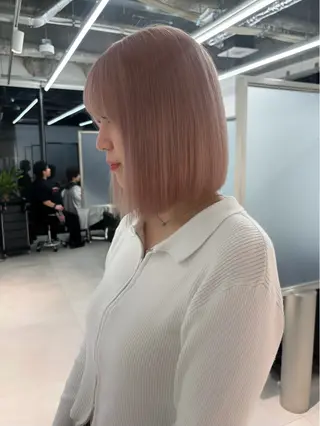 ショート カラー 𝗺𝗶𝗸𝘂♡ 似合わせ🎀のヘアスタイル