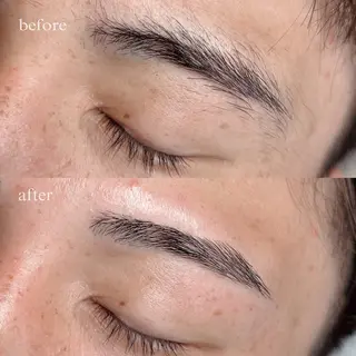 メンズ アイブロウ HARUHARU Reiのマツエク・マツパデザイン