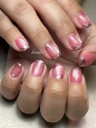 ネイル καρδιά -ｶﾙﾃﾞｨｱ-のネイルデザイン