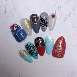 ネイル 美ノ庵ネイルサロン メトロポリタン前店のネイルデザイン