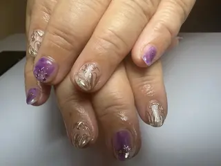 ミディアム shandy nailのネイルデザイン