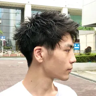 ショート メンズ ヒロ銀座 渡辺 紗菜のヘアスタイル