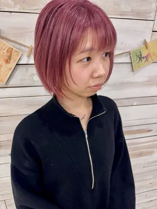 ショート カラー ブリーチカラー/ 平塚/Hana🌼のヘアスタイル