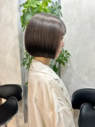 ショート カラー 新宿/美髪矯正 髪質改善/韓国風山本のヘアスタイル