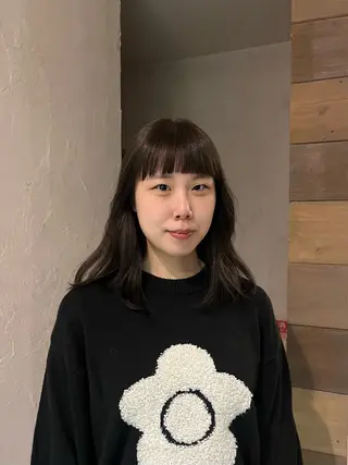 ロング カラー 村松 かほのヘアスタイル