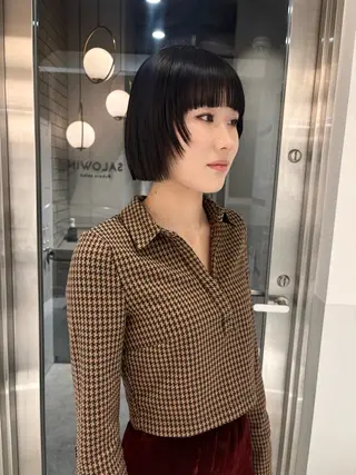 ショート カラー satsuki 暖色・ブラウンカラーのヘアスタイル