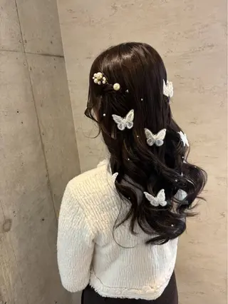 ロング ヘアアレンジ 美髪× ヘアセット✨Araiのヘアスタイル