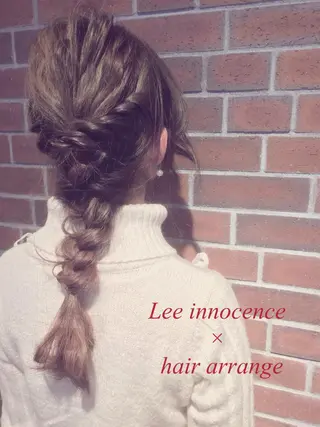 ミディアム セミロング ロング カラー ヘアアレンジ カラー/髪質改善スペ シャリスト宮本 伸一のヘアスタイル