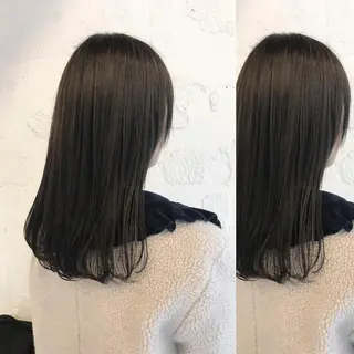 ロング カラー 嶋佐 昌大 シマサマオのヘアスタイル