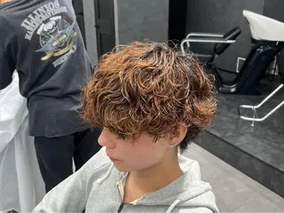 パーマ メンズ ✨️ツイスパ波巻き特 化小杉澪生✨️のヘアスタイル