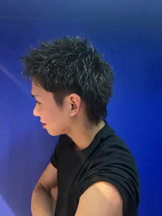 ショート メンズ 佐々木 大地のヘアスタイル