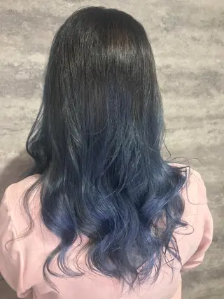 セミロング カラー uru" すずきさゆりのヘアスタイル