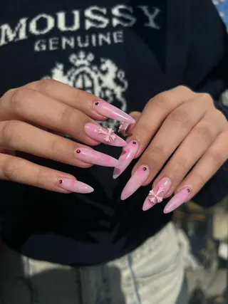 ネイル SEINA_ NAIL🐈‍⬛💗のネイルデザイン