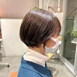 ショート カラー 🌷ショートレイヤー ヘッドスパ🌷鈴木のヘアスタイル