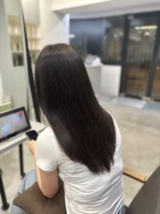 ロング パーマ ハイトーンカラー が絶対可愛い✨泰聖✨のヘアスタイル