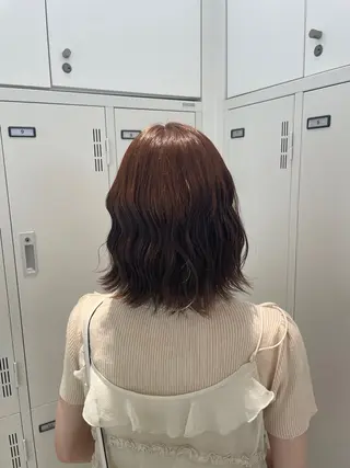 カラー 【レイヤー艶カラー】 🎀moka🎀のヘアスタイル