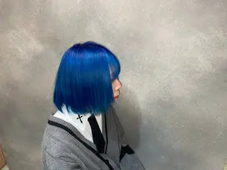 カラー 元自衛官美容師 つや。のヘアスタイル