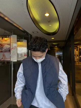 パーマ メンズ 松村明門/メンズ カット/メンズパーマのヘアスタイル