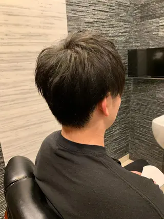 ミディアム 羽木 隆徒のヘアスタイル