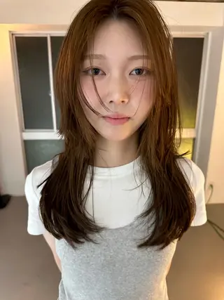ロング natsumi zenshoのヘアスタイル