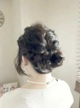 セミロング 青木 啓輔のヘアスタイル