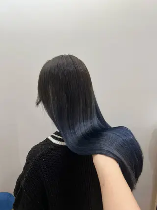 ロング レナ/原宿/レイヤー ダブルカラーのヘアスタイル