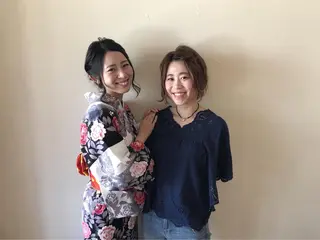 ロング ヘアアレンジ G LUX 清水のマツエク・マツパデザイン