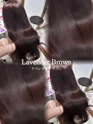 ロング カラー 髪質改善カラー🩶 Nanako ⟡.·のヘアスタイル