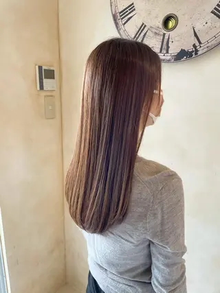 ロング カラー 古田 昂也のヘアスタイル