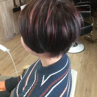 ショート 🌈カラー33∞円 🌈北綾瀬 谷中店のヘアスタイル