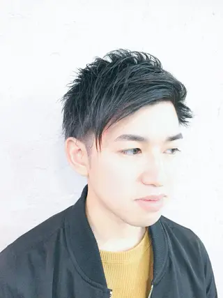 ショート メンズ 水野 魁人のヘアスタイル