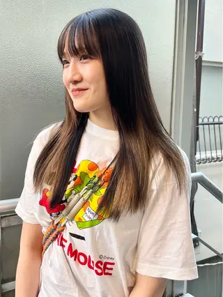 ロング 暖色カラー/レイヤー カット☁️MEI☁️のヘアスタイル