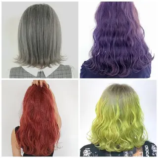 ロング カラー ヘアアレンジ 成瀬 弘光のヘアスタイル